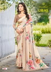 Libas Vol 3 By Kashvi Dull Moss Daily Wear Saree Wholesale Shop In Surat
